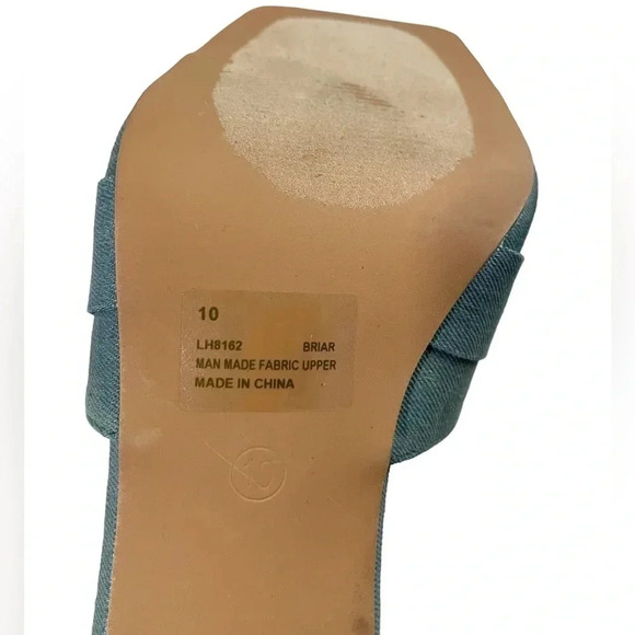 NEW Cape Robbin Briar Denim Heels - Picture 4 of 5